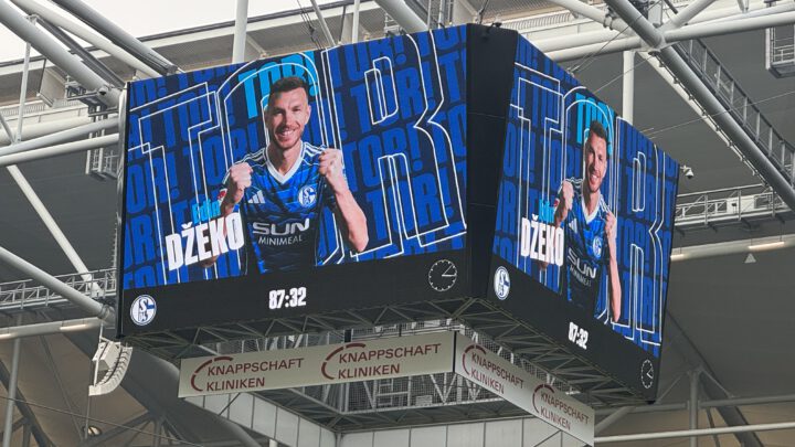 Schalke – Kaiserslautern 2:2: Dzeko läutet die Wende ein und lässt die Fans jubeln